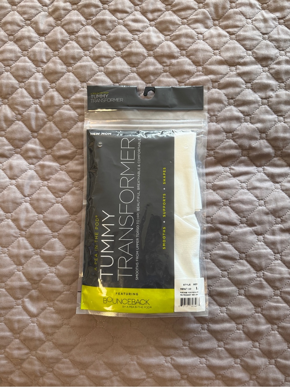 A Pea in the Pod Bounceback New Mom Tummy Transformer Shapewear L | SEALED